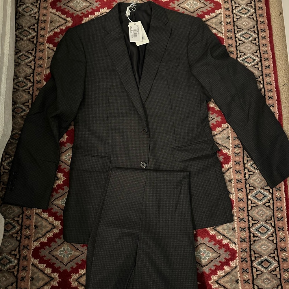 Giorgio Armani Charcoal Gray Suit